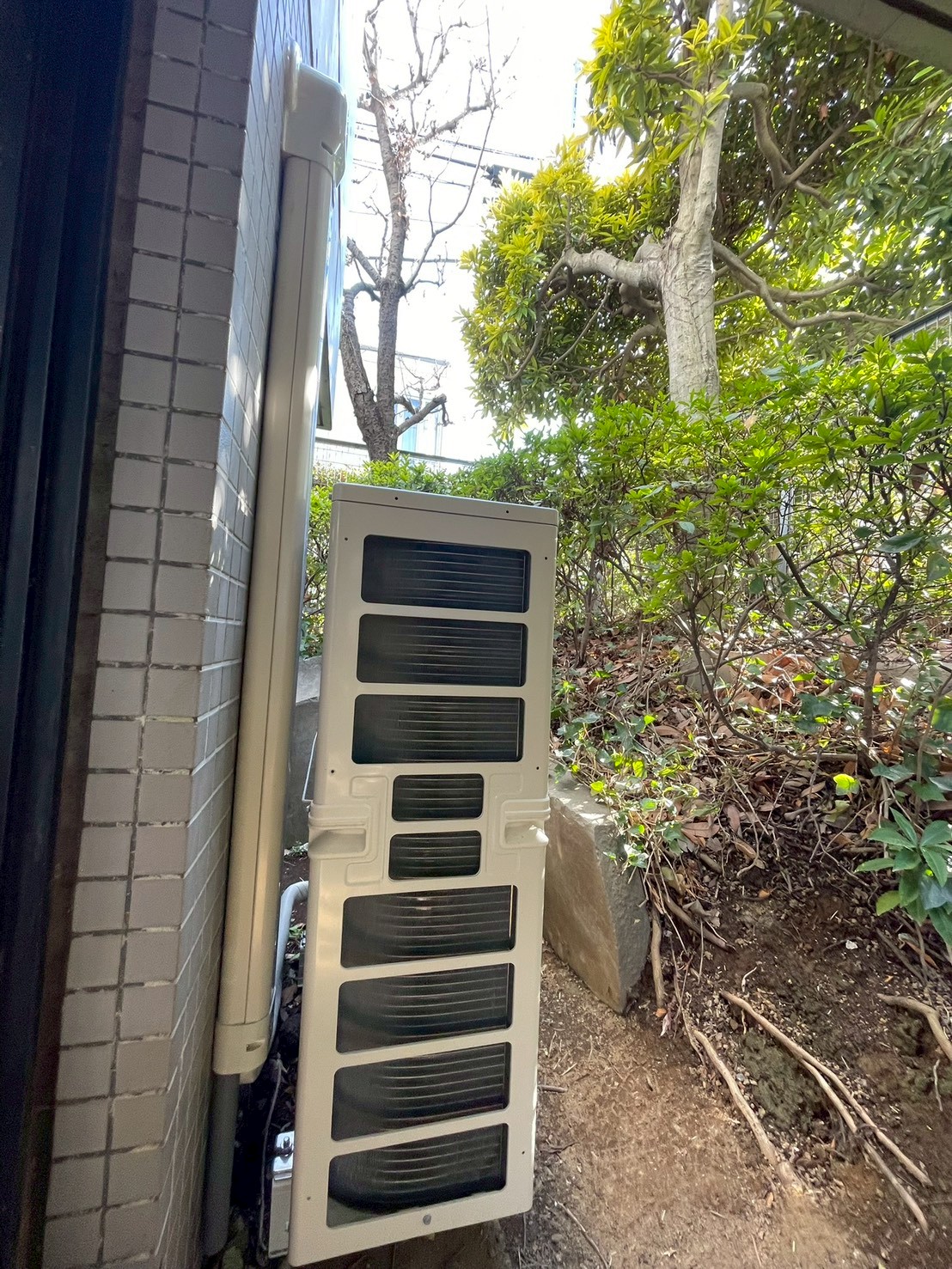 自由ヶ丘学園高等学校エアコン新規工事